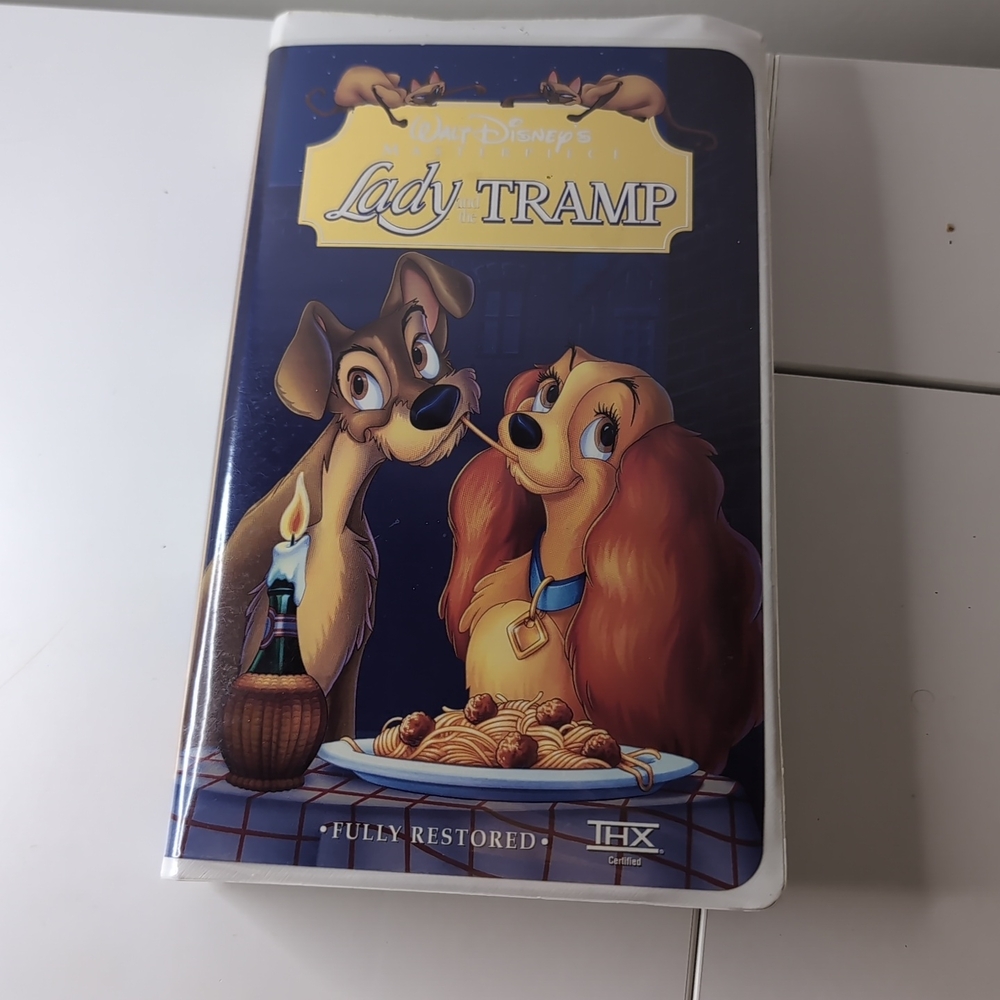 Disney Lady and the Tramp VHS